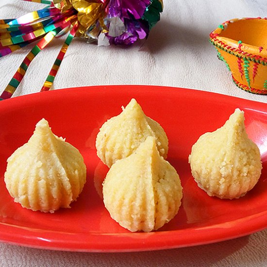 Saffron Coconut Modak