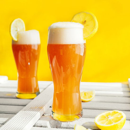 Lemon Ginger Kombucha Radler