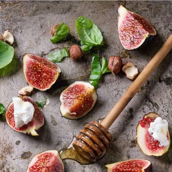 Honey Pepper Fresh Figs