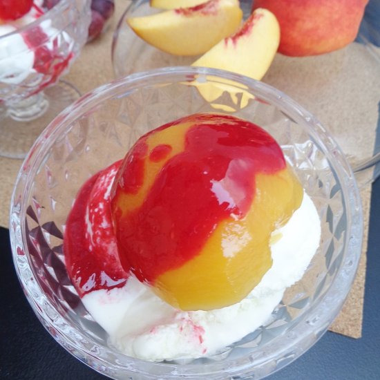 Peach Melba