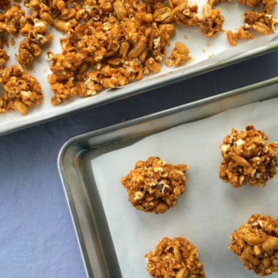 Caramel Popcorn Balls