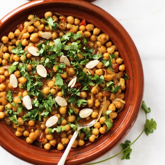 Moroccan Chickpea Tagine – vegan