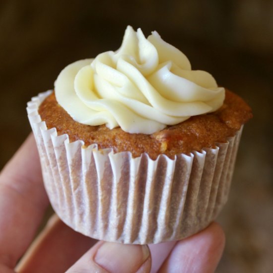 pumpkin carrot cupcakes