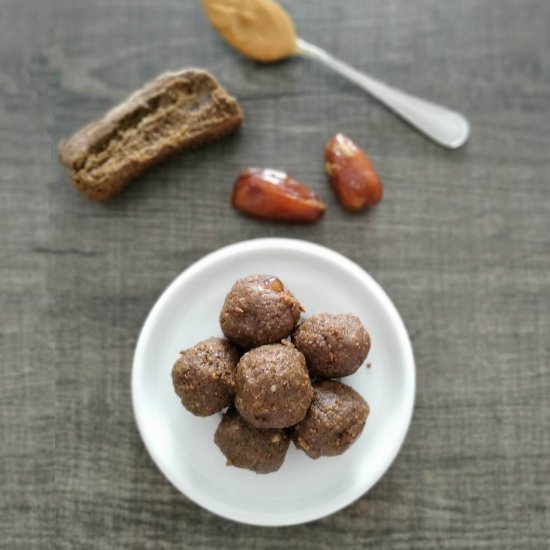 Sugar free carob bites