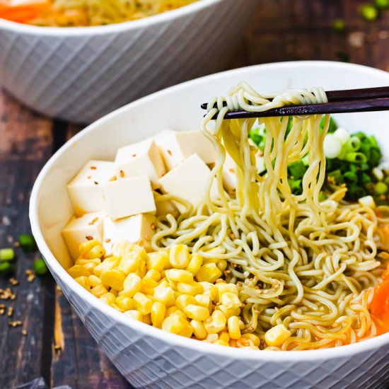 Spicy Vegan Miso Ramen