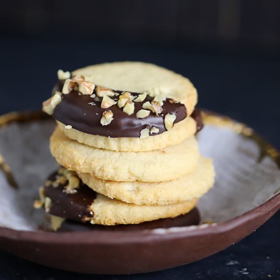 Vegan Shortbread Cookies