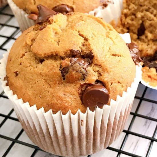 Banana Chocolate Chip Muffins