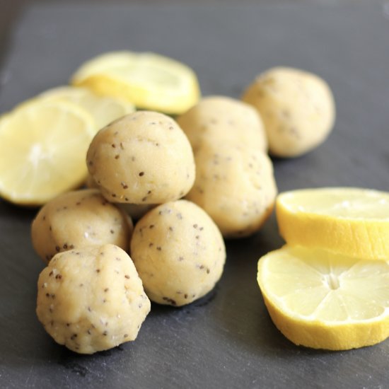 Lemon Chia Protein Balls