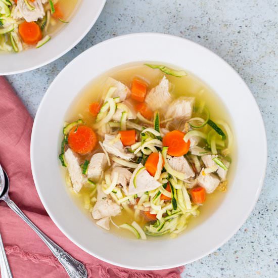 Chicken Zoodle Soup