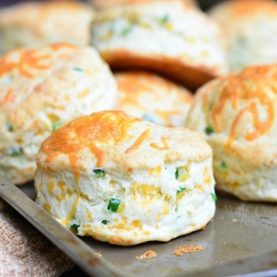 Jalapeno Cheddar Buttermilk Biscuit