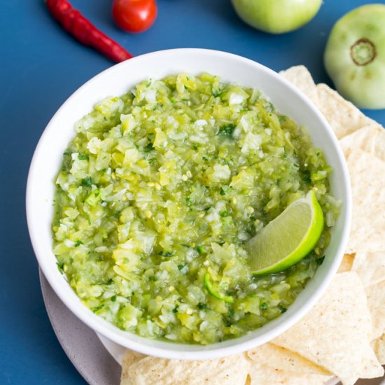 Green Tomato Salsa Verde