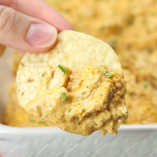 Crock Pot Buffalo Chicken Dip