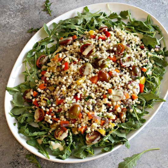 Vegetable Loaded Couscous Salad