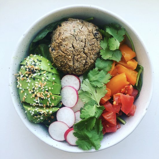 Sweet Potato Black Bean Burgers