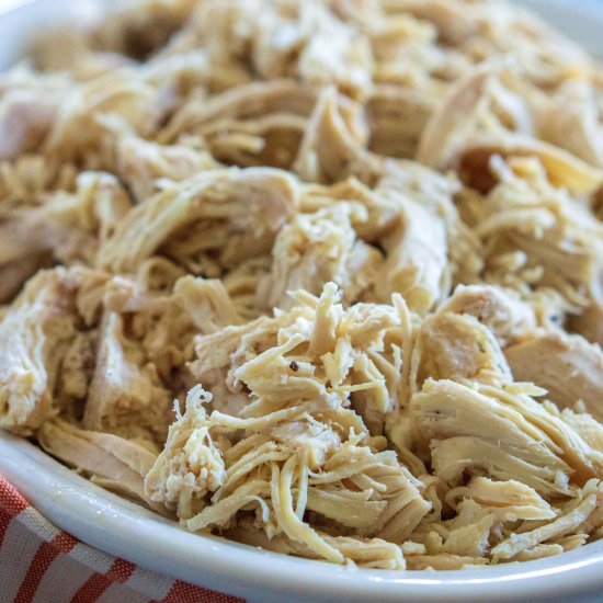 Bulk Instant Pot Shredded Chicken