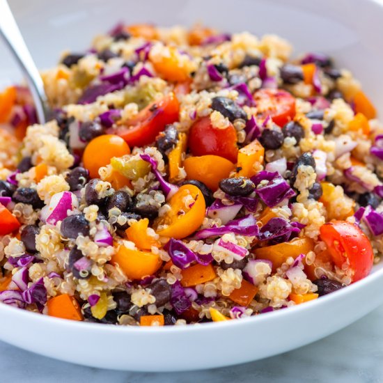 Black Bean and Quinoa Salad