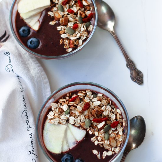 Açaí smoothie bowl