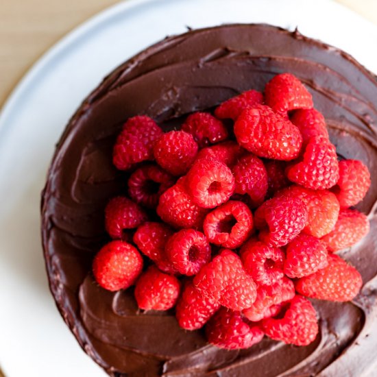 Chocolate Raspberry Cake