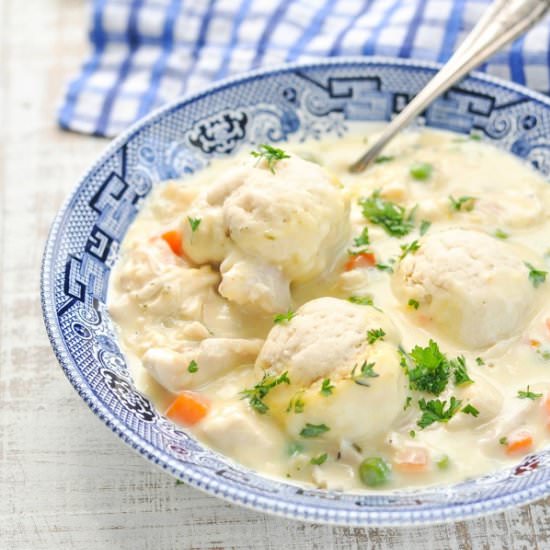 Chicken and Bisquick Dumplings