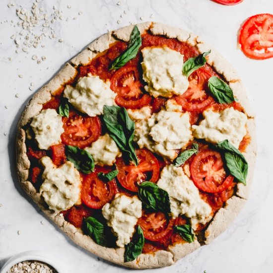 Oat Flour Pizza Crust