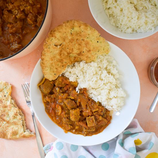 Leftover Roast Beef Curry