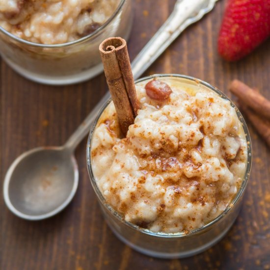 Vegan Rice Pudding