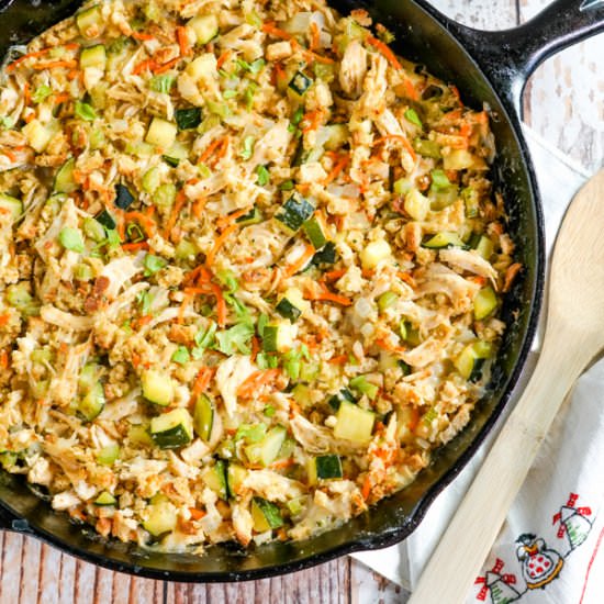 Chicken Zucchini Casserole