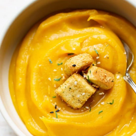 creamy butternut squash soup