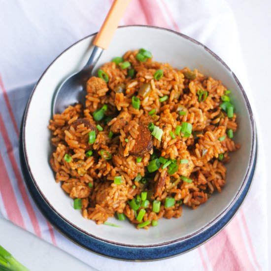 Chicken And Sausage Jambalaya