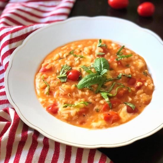 Caprese Risotto