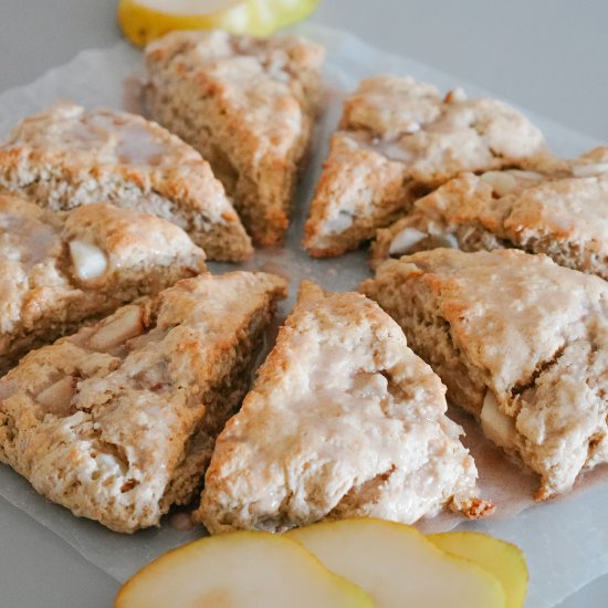 Spiced Pear Scones