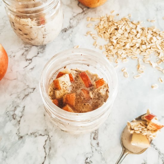 Apple Pie Overnight Oats