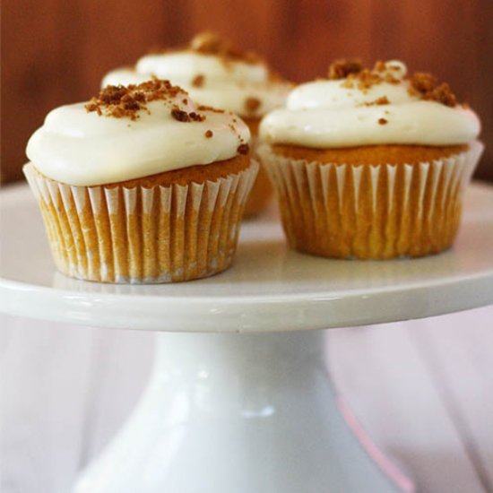 Pumpkin Ale Cupcakes