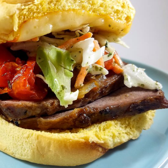 Cider-Braised Brisket Sandwiches