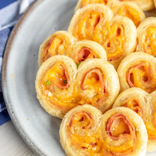 Ham & Cheese Savory Palmiers