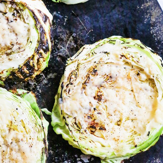 Perfect Grilled Cabbage Steaks