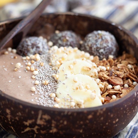 Vegan Chocolate Smoothie Bowl