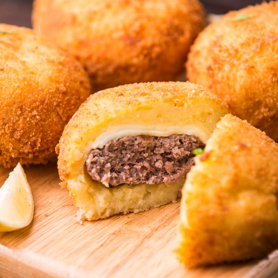 Beef Potato Croquettes