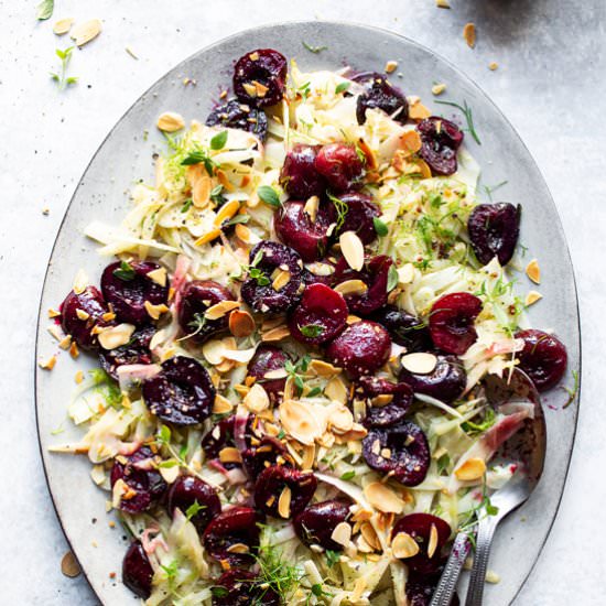 Fennel & roast cherry salad (V,GF)