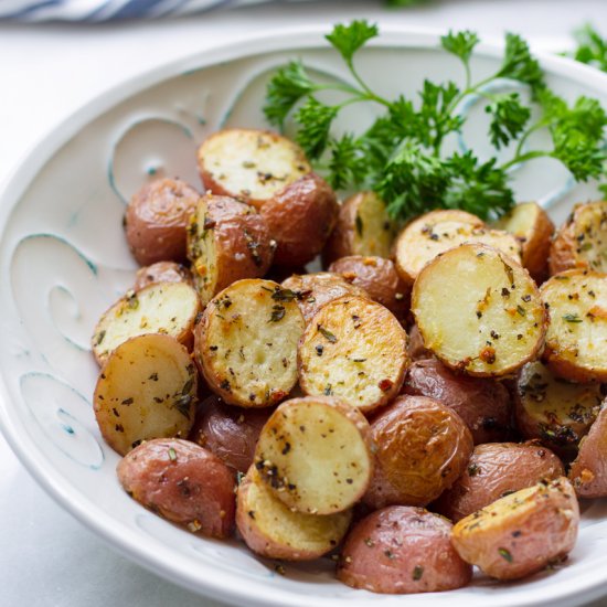 Crispy Herb Roasted Potatoes