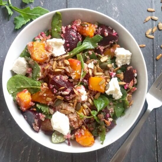 Roast Pumpkin Quinoa Salad