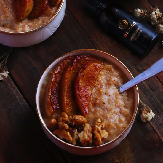 Apple Cinnamon Breakfast Porridge