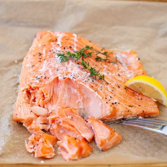 Slow Cooked Salmon