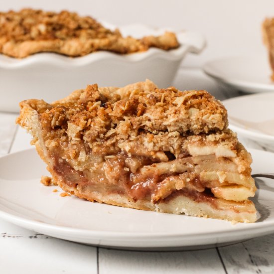 Apple Crumble Pie