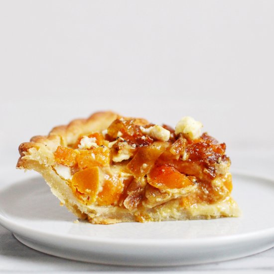 Savory Butternut Squash Pie