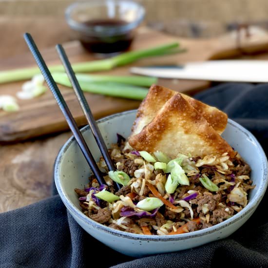 Egg Roll Bowl