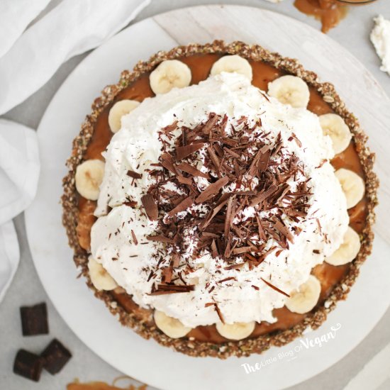 No-bake banoffee pie