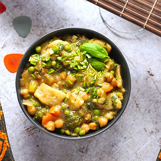 Chickpea Dumpling Stew