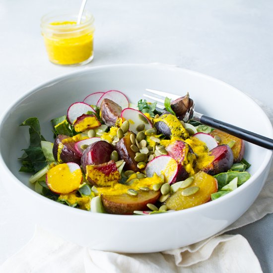 Anti-inflammatory turmeric dressing