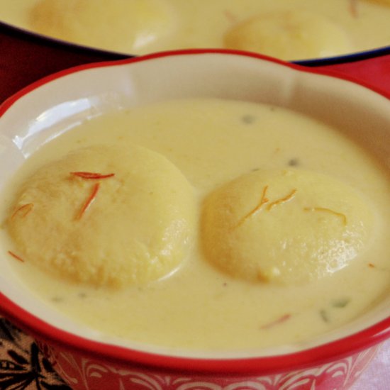 Rasmalai in Instant Pot